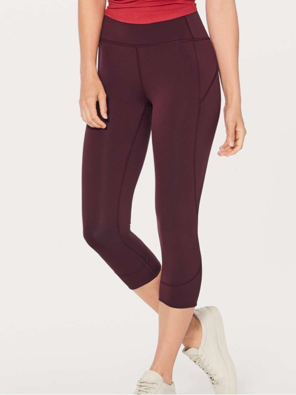 Lululemon In Movement Crop *Everlux 19" Leggings Women’s Size 4